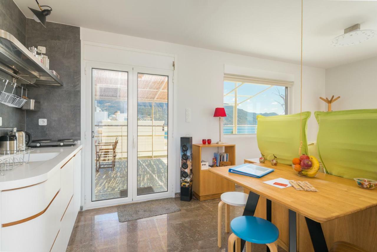 Seafront Penthouse Leo Apartment Kalamata Luaran gambar