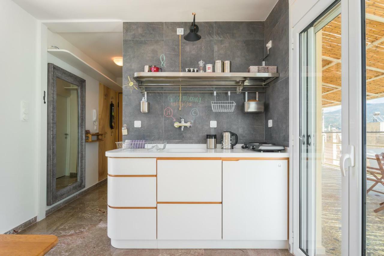 Seafront Penthouse Leo Apartment Kalamata Luaran gambar